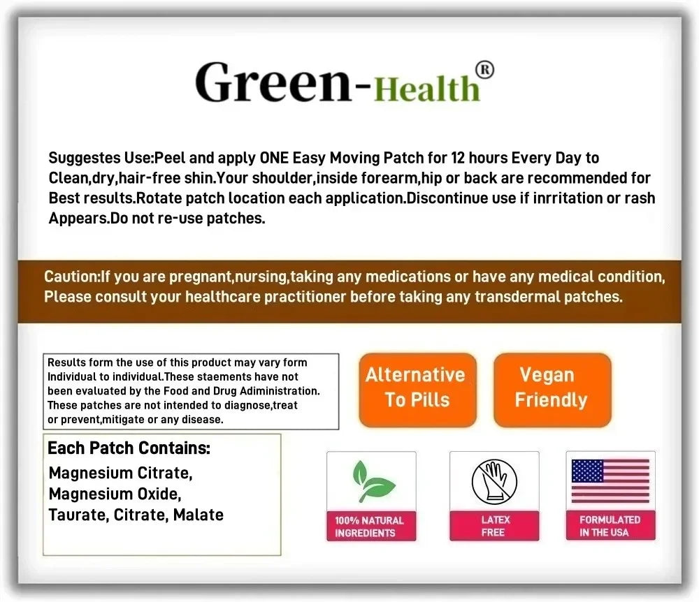 30 Patches Womens Maca Root Transdermal Patches Support Energy, Hormone Balance, & Menopause