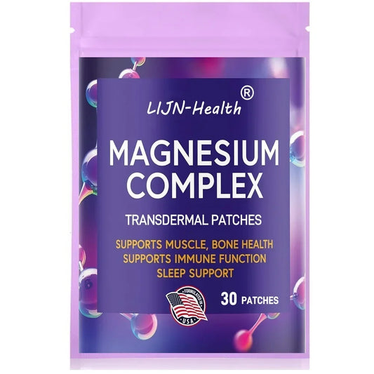 30 Patches Magnesium Complex Transdermal Patches  for Sleep, Calm, Muscle Relaxer