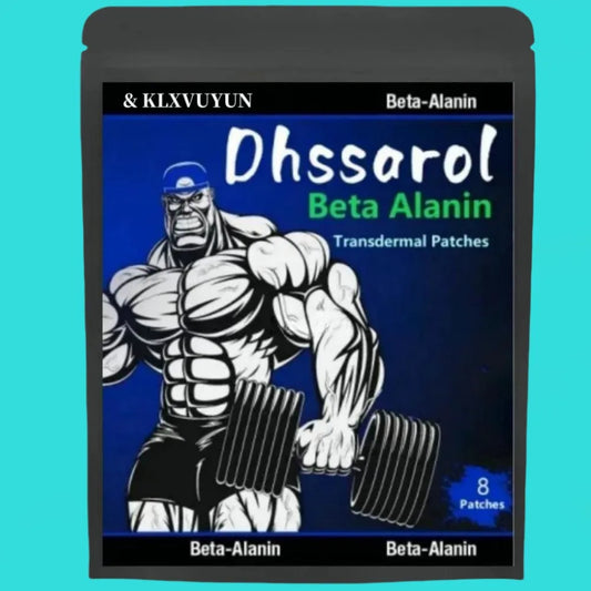 Dhssarol 8 Pre Workout Booster Muscle Building Extreme With Beta Alanine. Transdermal Patches 8 Week Supply.