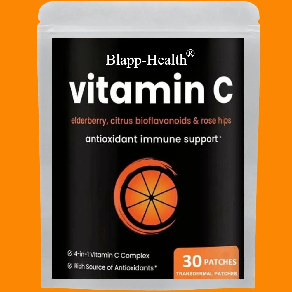 30 Patches Vitamin C Transdermal Patches Immune Boosting Antioxidants Supplement