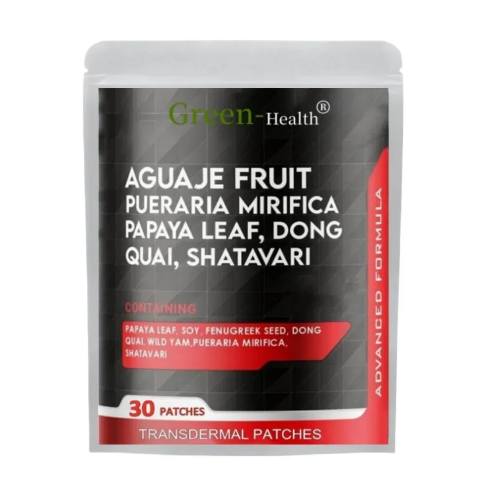 Aguaje Transdermal Patches with Pueraria Mirifica - 30 Patches One Month Supply