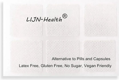 30 Patches Prime Brain Transdermal Patches Ginkgo Biloba, Lion's Mane Mushroom, Vitamin B12 for Memory, Focus Support