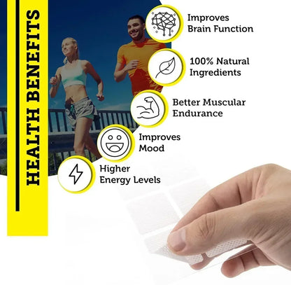 Recovery Transdermal Patches Supports Morning After with Vitamin B1, DHM, Glutathione 30 Patches One Month Supply